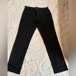 Express Mens 29 X 32 Black Extra Slim Chino Black Work Dress Slacks Pants